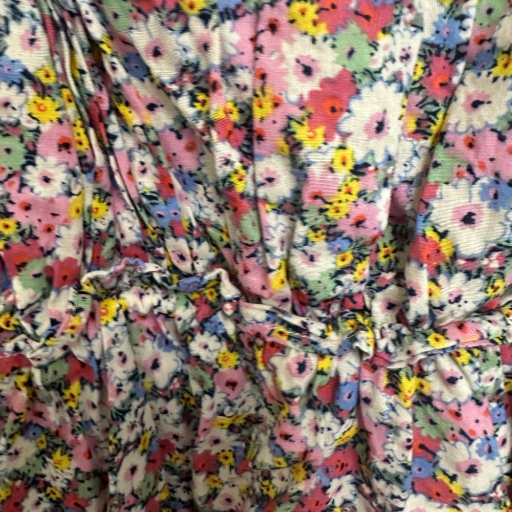 GAP Baby Floral Dress with Puff Sleeves - Picture 3 of 6